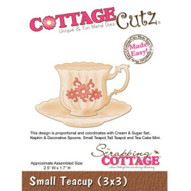 Ніж для вирізання Small Teacup від CottageCutz
