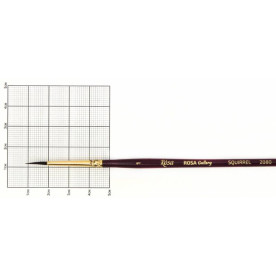 Белка круглая, 2080, № 1, к. р. кисть ROSA Gallery