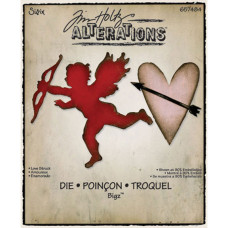 Ніж для вирізання Bigz Die - Love Struck від Tim Holtz
