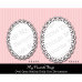 Ніж для вирізання Oval Open Scallop Doily Duo від Die-Namics Die