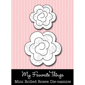 Нож для вырезания Mini Rolled Roses от Die-Namics Die