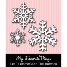 Ніж для вирізання Let it Snowflake від Die-Namics Die