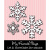 Ніж для вирізання Let it Snowflake від Die-Namics Die