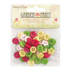 Набір ґудзиків Garden Party, 60 шт. від Dovecraft