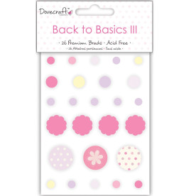 Набор брадсов для скрапбукинга Back to Basics III  от компании Dovecraft