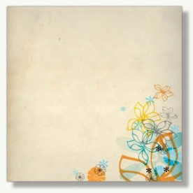 Односторонняя скрапбумага 30х30 см Journey: Capri - Grotto от 7gypsies