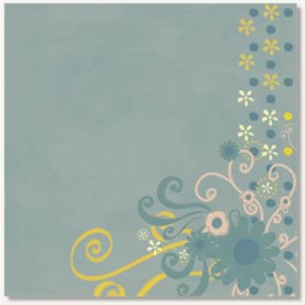 Односторонній папір для скрапбукінгу 30х30 см Journey: Union Square - Ashbury від 7gypsies