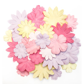 Набор цветочков Back to Basics III от Dovecraft, 30 шт