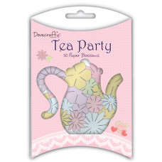 Набір квіточок Tea Party від Dovecraft, 50 шт