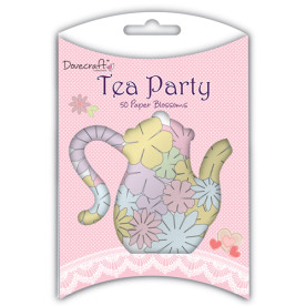 Набор цветочков Tea Party от Dovecraft, 50 шт