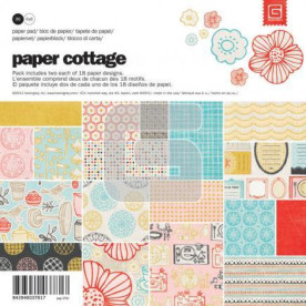 Набір паперу для скрапбукінгу Paper Cottage 15х15 см 18 аркушів від Basic Grey