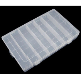 Пластиковий контейнер для зберігання, 35х25 см, висотою 5 см