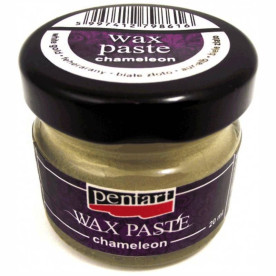 Паста воскова, Хамелеон, Біле золото, 20 мл, Pentart