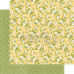 Двусторонняя бумага Pretty Primrose, Secret Garden 30х30 см от Graphic 45