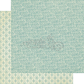 Аркуш скраппаперу April Showers, Secret Garden, 30×30 см Graphic 45