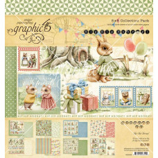 Набір для скрапбукінгу Hip Hip Hooray, 20x20 см, 8 аркушів, Graphic 45