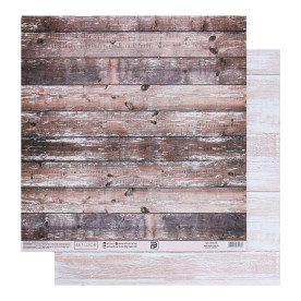 Бумага для скрапбукинга, Деревенский дом, 30,5×32 см, 180 г/м, АртУзор