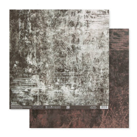 Папір для скрапбукінгу, Сталевий характер, 30,5×32 см, 180 г/м, АртУзор