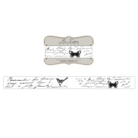 Стрічка із зображенням рукописного тексту, ширина 20 мм, 1 м.