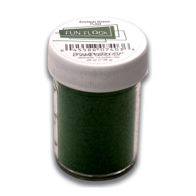 Флок зеленого цвета от Stampendous, 7 г