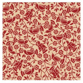 Бумага с бархатным напылением Savannah Flocked Paper: Bird от 7gypsies