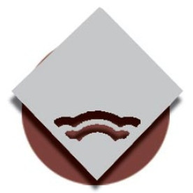 Угловой дырокол Double Clouds от Marvy Uchida