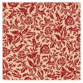 Бумага с бархатным напылением Savannah Flocked Paper: Floral от 7gypsies