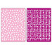 Папки для тиснення Curlique and Hearts Set від Sizzix