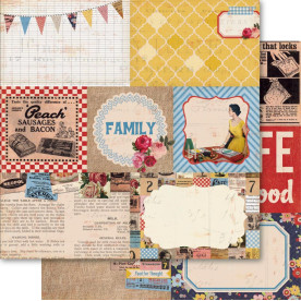 Бумага для скрапбукинга Ephemera 30х30 см от Ruby Rock-It