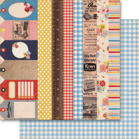 Папір для скрапбукінгу Miscellanea 30х30 см від Ruby Rock-It