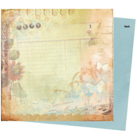 Двосторонній папір для скрапбукінгу 30х30 см Victoria: Walker від 7gypsies