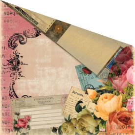 Бумага для скрапбукинга Time Travel 30х30 см от Prima