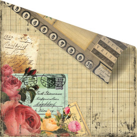 Бумага для скрапбукинга Dear John 30х30 см от Prima