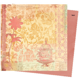 Двусторонняя бумага для скрапбукинга 30х30 см Victoria: Pandora от 7gypsies