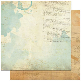 Двусторонняя скрапбумага et cetera Watermark от Bo Bunny