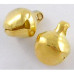 Золотистые металлические колокольчики, 13х10 мм, 10 шт