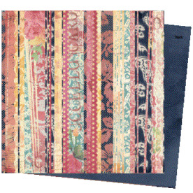 Двосторонній папір для скрапбукінгу 30х30 см Victoria: Rosewood від 7gypsies