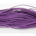 Замшевый шнур фиолетового цвета, ширина 2,7 мм, длина 100 см