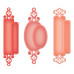 Нож для вырезания и тиснения Fancy Framed Tags One от Spellbinders