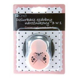 Угловой дырокол 3 в 1 Узоры 2 от Dalprint