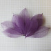 Набор скелетированных листиков фиолетового цвета 10 шт., 10 см