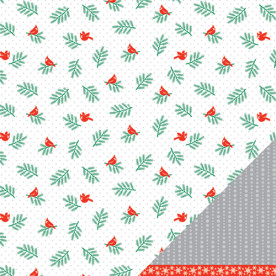 Двосторонній папір Pere Noel, 30х30 см від American Crafts