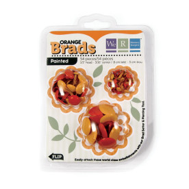 Брадсы Basic Brads Painted - Orange от We R Memory Keepers