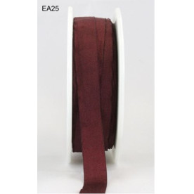 Шебби-лента бордового цвета от May Arts, 13 мм, 90 см