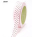 Лента GROSGRAIN/DOTS PINK/BROWN от May Arts, 16 мм, 90 см