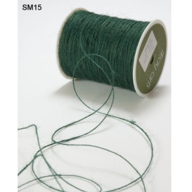Джутовый шнур тонкий String Burlap Green от May Arts, 5 м