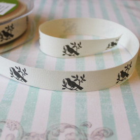 Стрічка з принтом Birds 90 см від May Arts