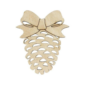 Заготовка Шишка, фанера, 6,7х4шт, Rosa Talent