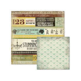 Двосторонній аркуш паперу Lucille 30x30 см від We R Memory Keepers