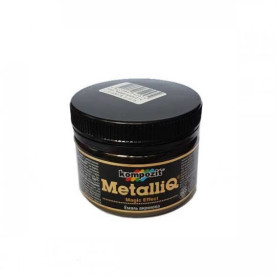Эмаль акриловая MetalliQ Kompozit, черная жемчужина, 0,1 кг, Art Kompozit